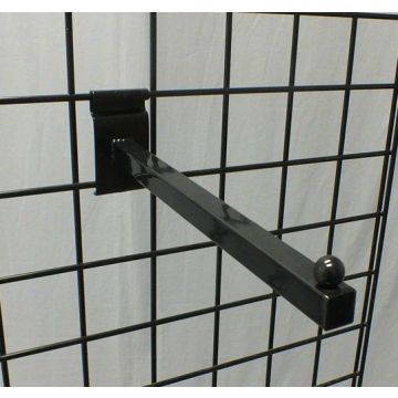 12" GRID FACEOUT-BLACK