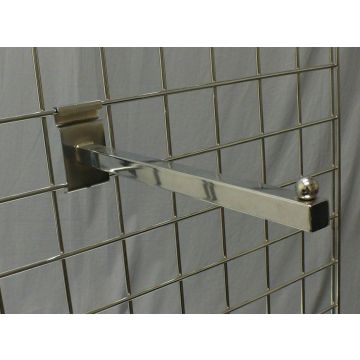 12" GRID FACEOUT-CHROME 