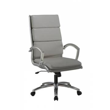 Holland Park Hi Back Chair- Grey