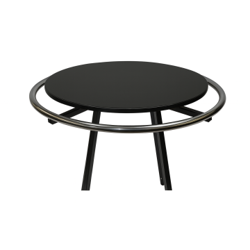 white round rack topper