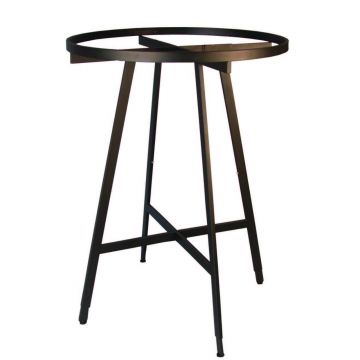 Folding Round Rack-Black