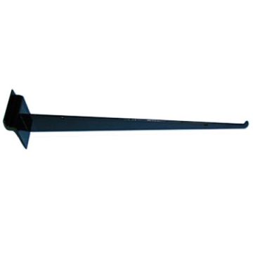 12'' SLATWALL SHELF BRACKET- BLACK