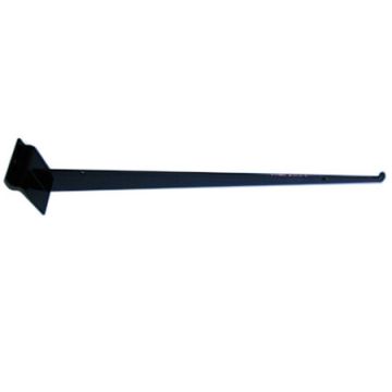 14'' SLATWALL SHELF BRACKET- BLACK