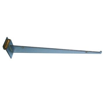 14'' SLATWALL SHELF BRACKET- CHROME