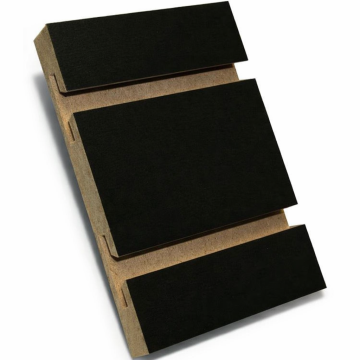 Black Slatwall Panel - 3" OC