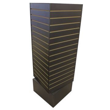 slat wall rotating display