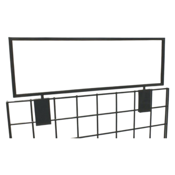 GRID SIGN HOLDER- BLACK