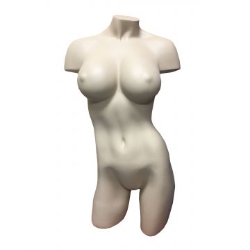 large busted female torso form
