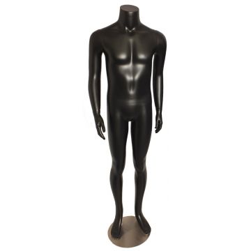 Headless Male Mannequin- Black