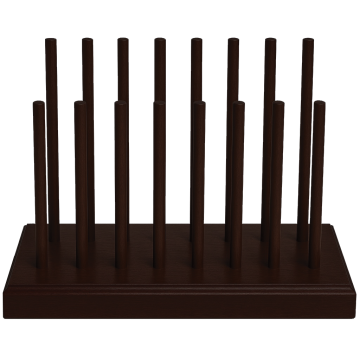 GRIP AND SHAFT DISPLAY- NATURAL OAK