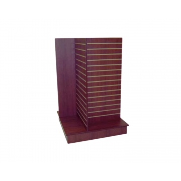 4 Way Slatwall Pinwheel-Cherry