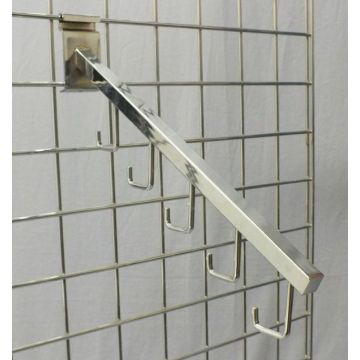 5 HOOK GRID WATERFALL- CHROME 
