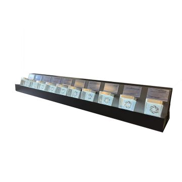 Pod Retail Display Bar - Matte Black - 47"L