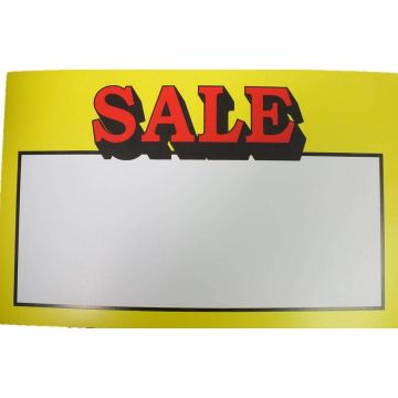 7X11 Sale Ylw/Red/Blk Sign/100