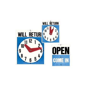 Open/Will Return Sign