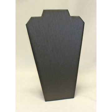 Easel Bust Display- Steel Grey