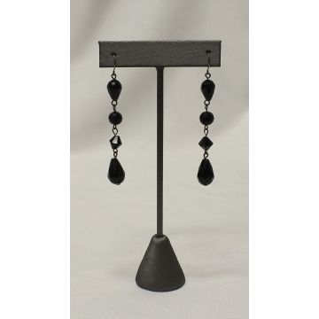 Earring Display- Steel Grey