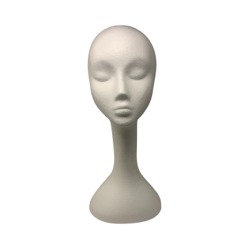 Woman's Styrofoam Display Head