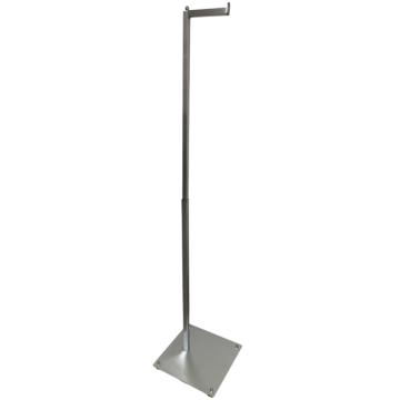Satin chrome Adjustable Display Stand
