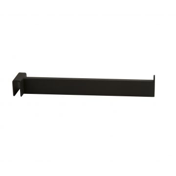 12" Rectangular Saddle Mount Faceout- Black