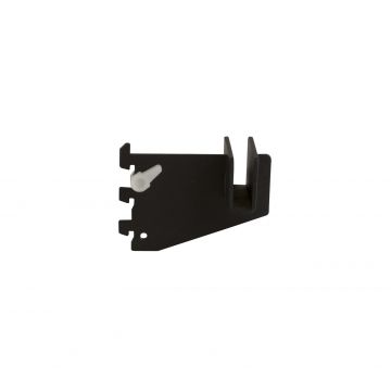 3" Rectangular Hangrail Bracket - Black