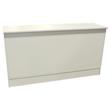 48" Wrap Counter - White Sku:9032Kd