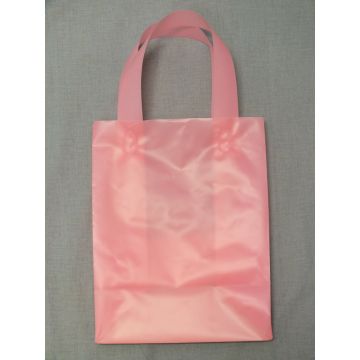 Medium Pink Frosted Shopper