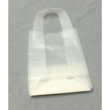 Small Clear Frosted Shopper
