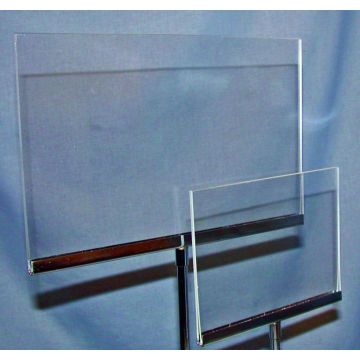 ACRYLIC SIGNHOLDER 7"HX11"W