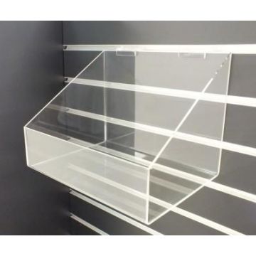 Acrylic Slatwall Bin