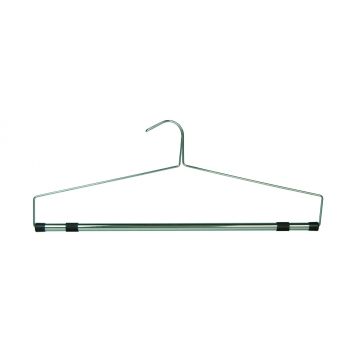 Chrome Bedspread or Drapery Hanger