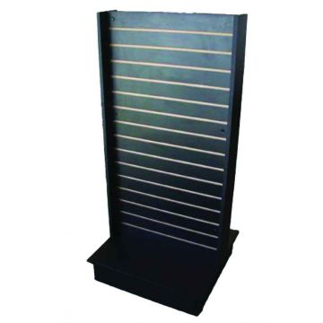 Black Slatwall 2 Way Unit