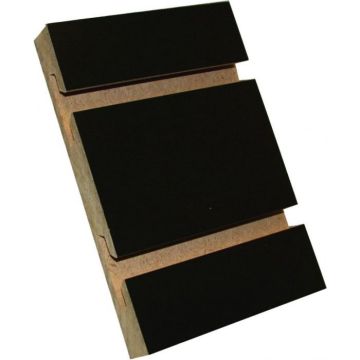 Black Slatwall Panels