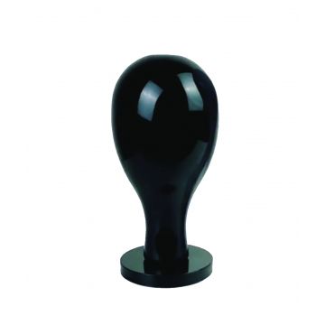 Black Gloss Mannequin Head Display Form