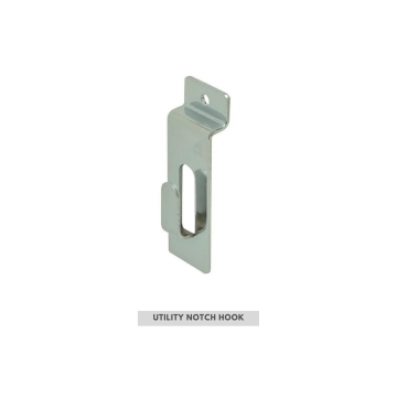 Slatwall Utility Hook- CHROME