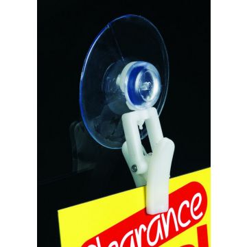 Suction Cup with small Clever Clip