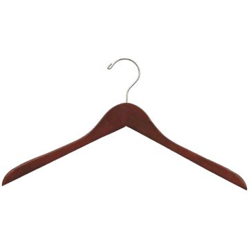 17" Shirt Hanger- Dark Walnut