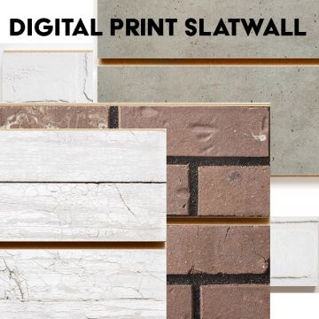 DIGITAL PRINT SLATWALL