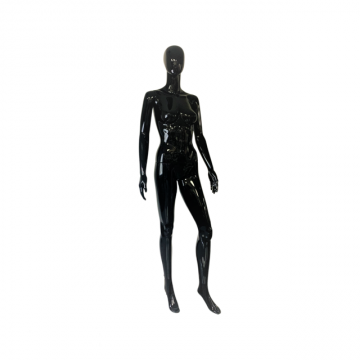 HI-GLOSS BLACK FEMALE MANNEQUIN F14GB-FAY