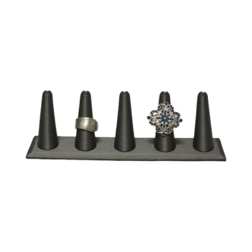 5 Ring Display- Steel Grey