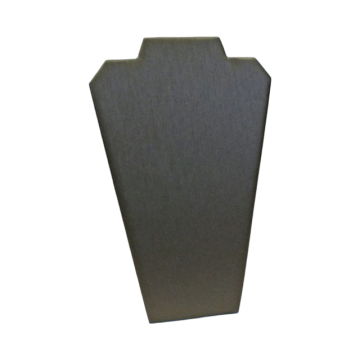 Easel Bust Display- Steel Grey