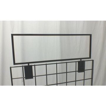 GRID SIGN HOLDER- BLACK