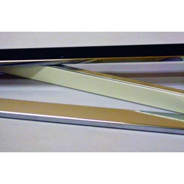 2' RECTANGULAR TUBING HANGRAIL- SATIN CHROME