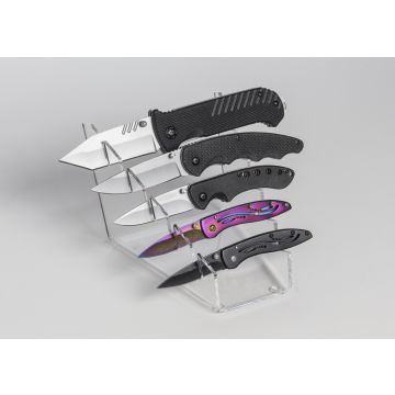 tiered knife display