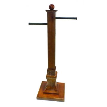 T-STAND NATURAL MAHOGANY