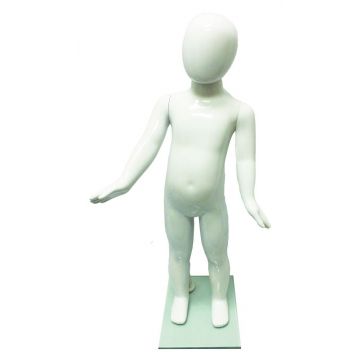 PLASTIC TODDLER RETRO STANDING MANNEQUIN