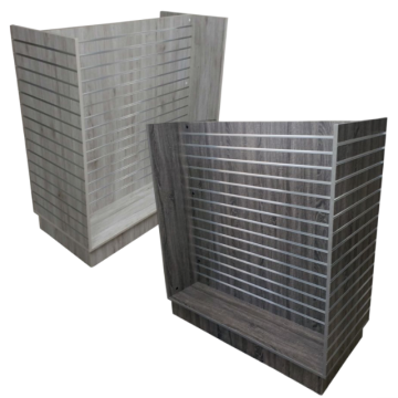 Rustic Slatwall Merchandisers