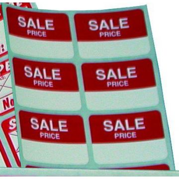 SALE PRICE LABELS