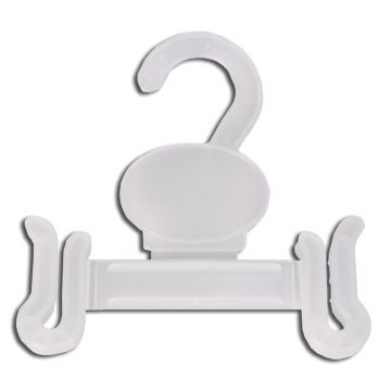 clear plastic sandal hanger