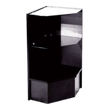 Black Pentagon Filler Display Case - 9117KD